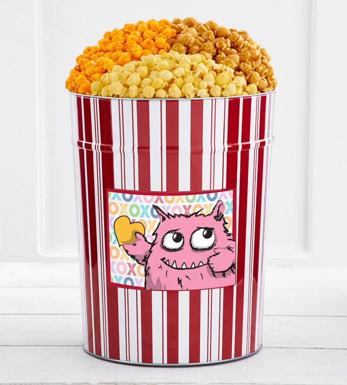 Tins With Pop® 4 Gallon Pink Love Monster